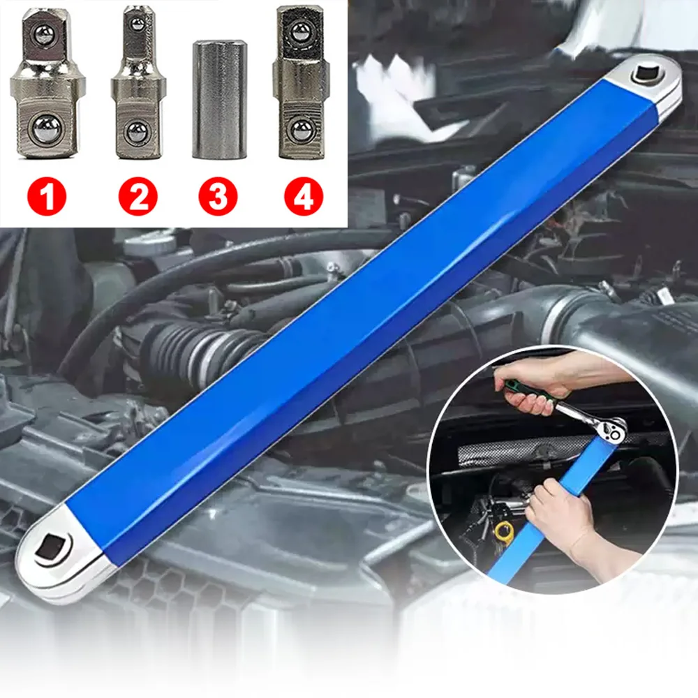 Impact Ready Offset Extension Wrench, Tight Reach Extension Wrench, 1/2\