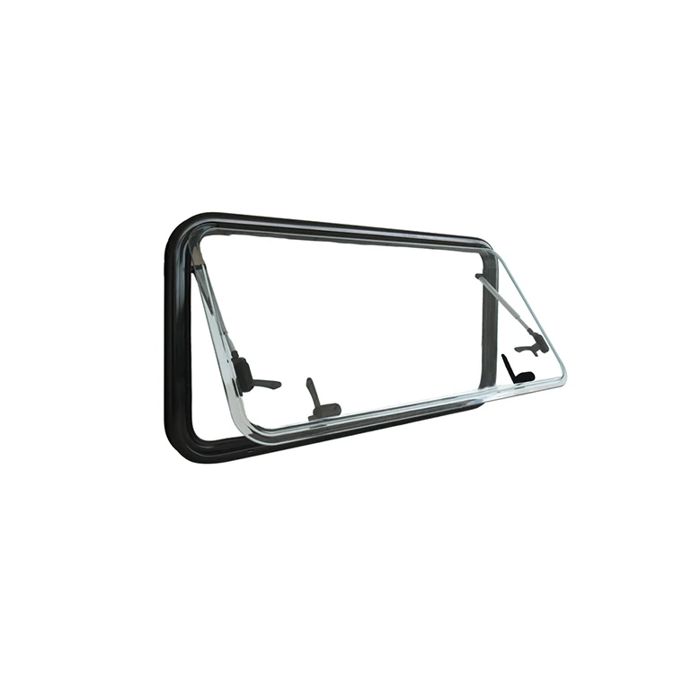 Customized Size Double-layer UV-resistant Out Convex Inner Flat Rv Window Suitable for Camping Motohome RV windows