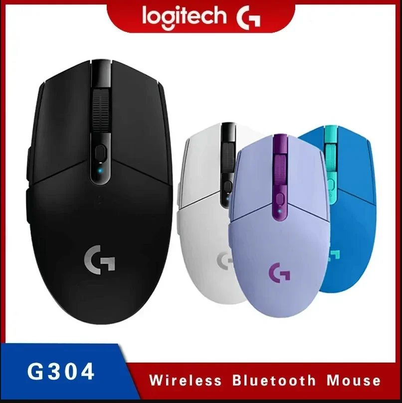 Беспроводная игровая мышь Logitech G304 Lightspeed, сенсор Hero 12K, 12000 DPI, 6 программируемых кнопок, совместимость с ПК и macOS