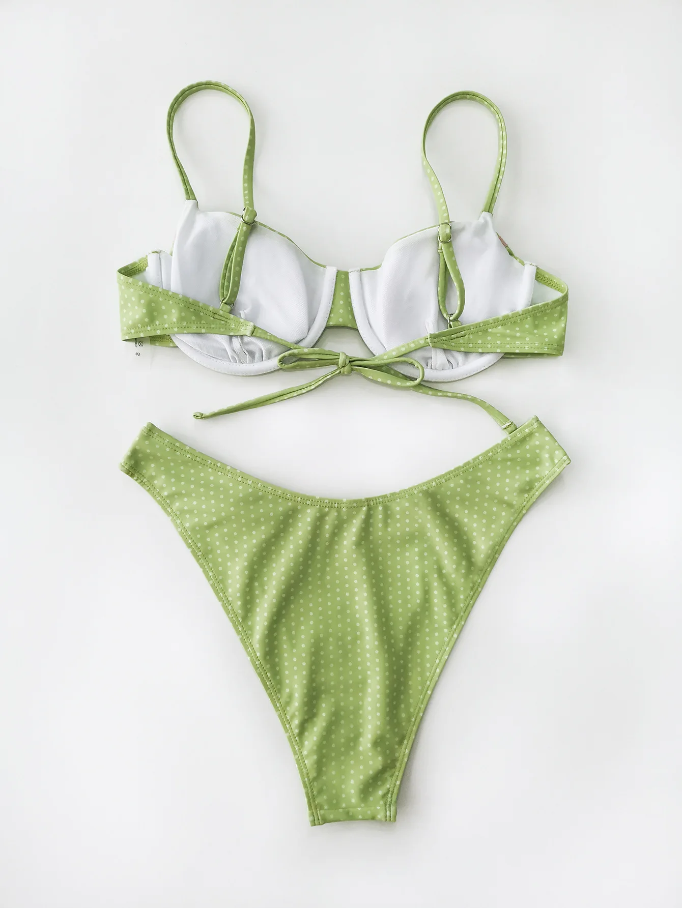 セクシーマイクロプッシュアップビキニ 2025 レディース水着 女性用水着 ドットビキニセット ブラジリアンビーチウェア 水着 ビキニ