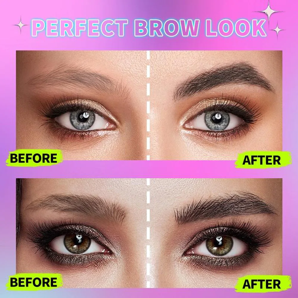 Makeup Waterproof Liquid Dyeing Eyebrow Cream Long Lasting No Fading Eyebrow Tint Sweat-proof Eyebrow Cream