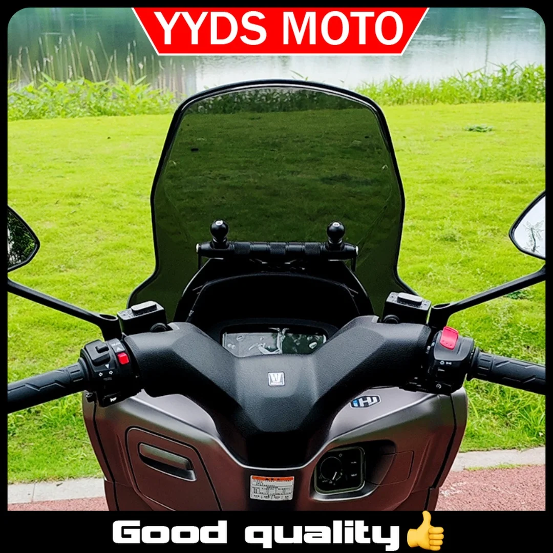 

【Good quality】For Haojue UFR150 front windshield, windshield, rain shield, motorcycle modification parts