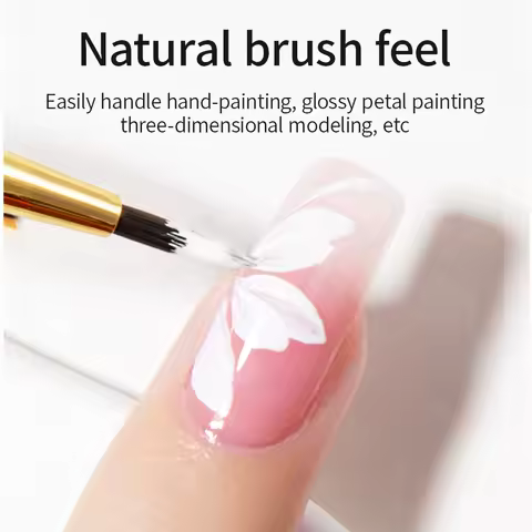 Art Painting Brush Acrylic Lines Pen Stripes Grid Flower Butterfly Drawing Watercolor Brushes DIY Design Manicure Tools