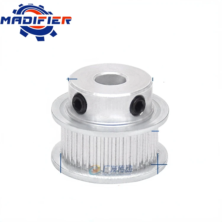 MXL 44 Teeth Synchronous Wheel Boss Synchronous Belt Pulley Slot Width 6/10mm Inner Hole 5/6/8/10/12/14/15mm