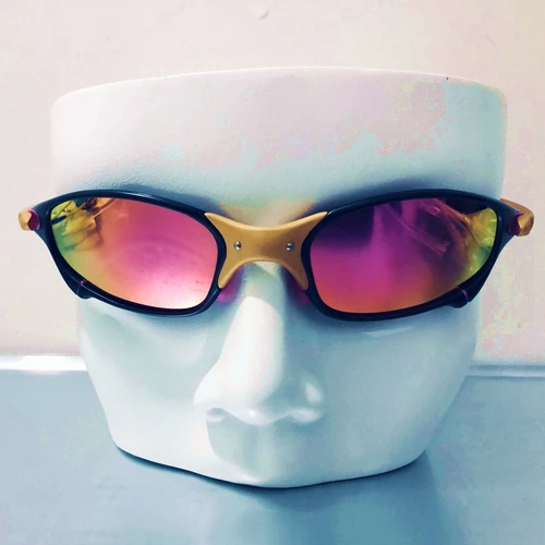 Imagen 2 del producto Gafas de sol polarizadas para hombre MTB, gafas de ciclismo UV400, gafas de sol para pescar, gafas de Metal para bicicleta, gafas para ciclismo, gafas para montar B2-J6