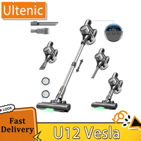 Ultenic U12 Vesla Cordless Vacuum Cleaner, 30KPa Suction, 450W Motor, 1L Dust Box, Up to 45 Mins Runtime, Removable Battery