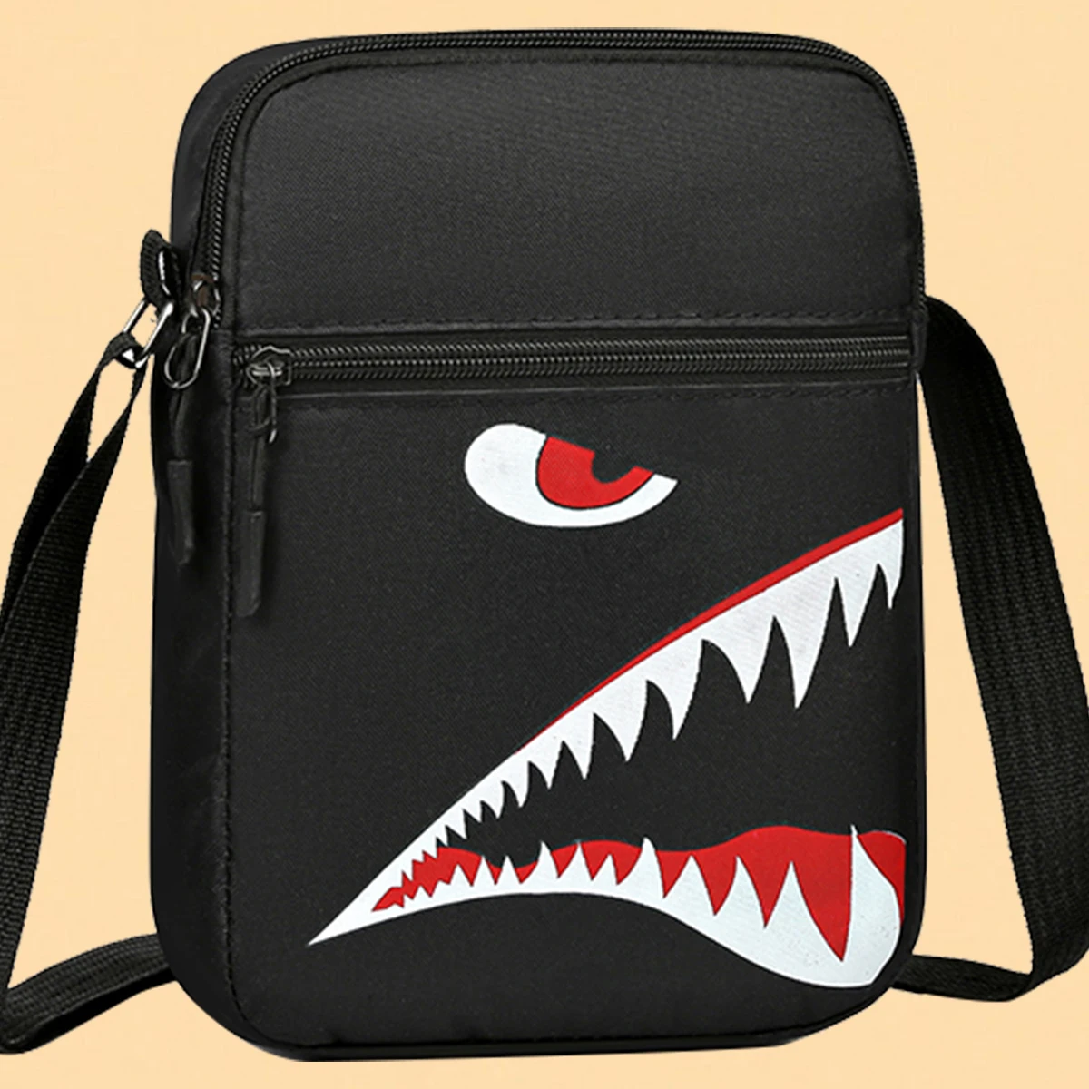 Unisex Mini Crossbody Bag - Compact Phone Pouch with Adjustable Strap (Neck/Waist Wearable) for Men & Women
