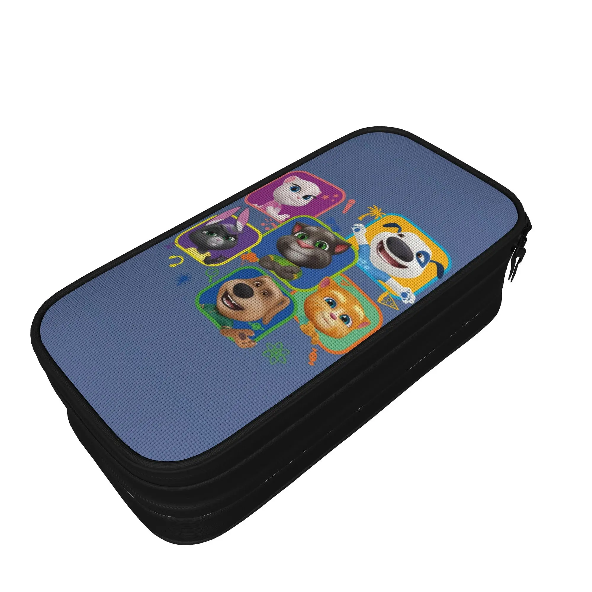 T-Talking T-Tom And F-Friends Pencil Case Creative   Pen Bag Kids Large Storage School Supplies Gifts Pencilcases