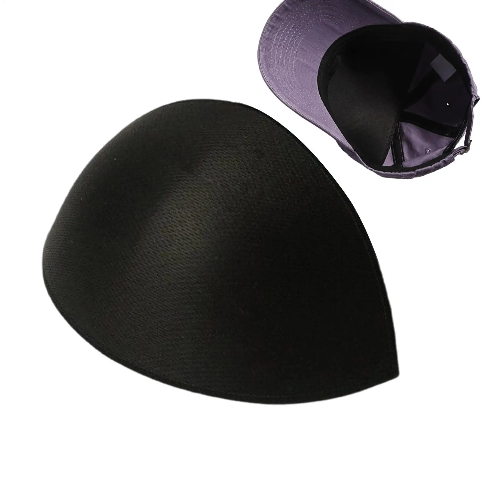 Baseball Caps Shaper Inserts, Portable Breathable Invisible Hat Reshaper, Sweat Absorbing Liner For S napback Fitted Caps
