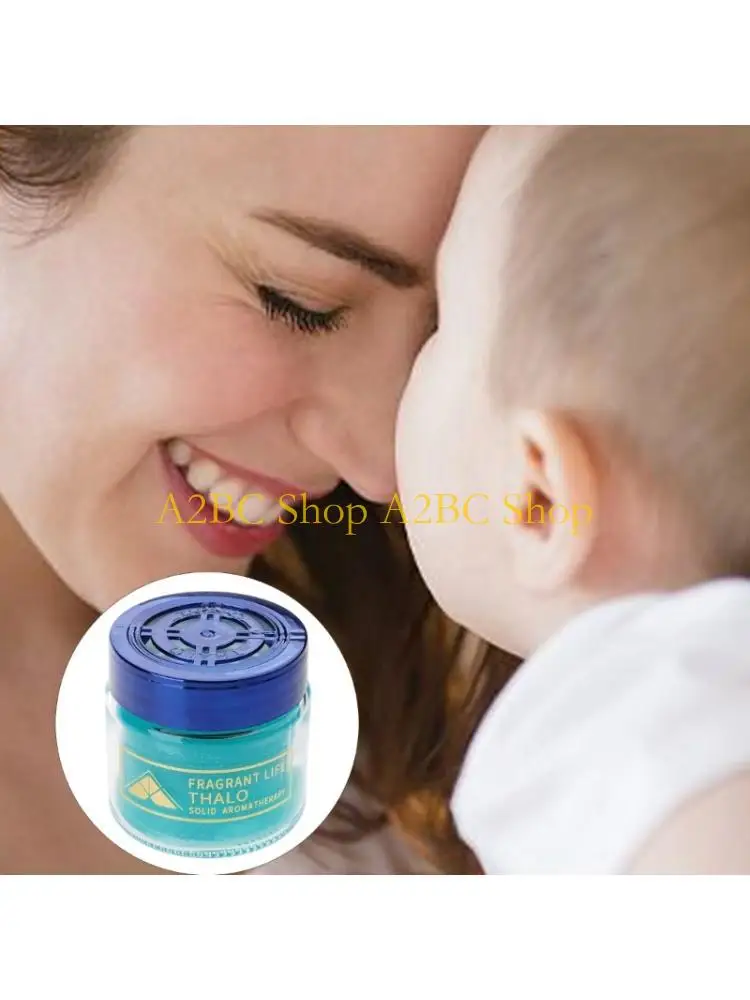 A2BC Stylish Glittering Gel Flowing Sand Air Freshener For Cars Feature Calming Bluebell Fragrances And Compacted Design