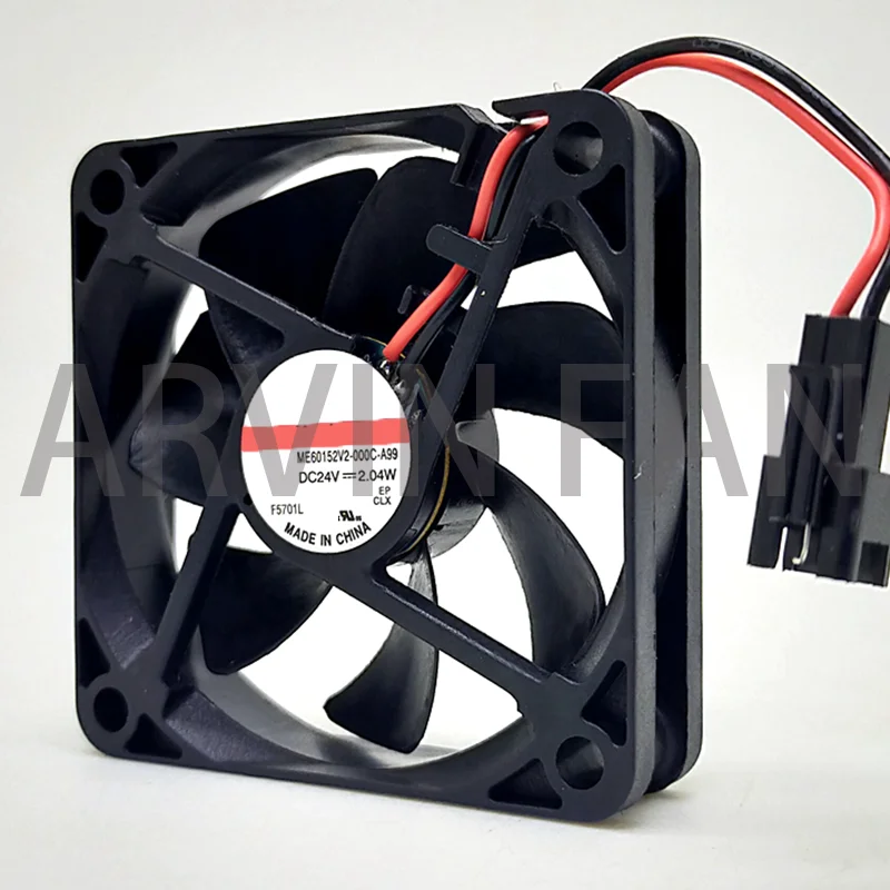 

Me60152v2-000c-a99 6015 24V 2.04W Magnetic Suspension Mute Fan 6cm Ultra Thin Fan 5400RPM