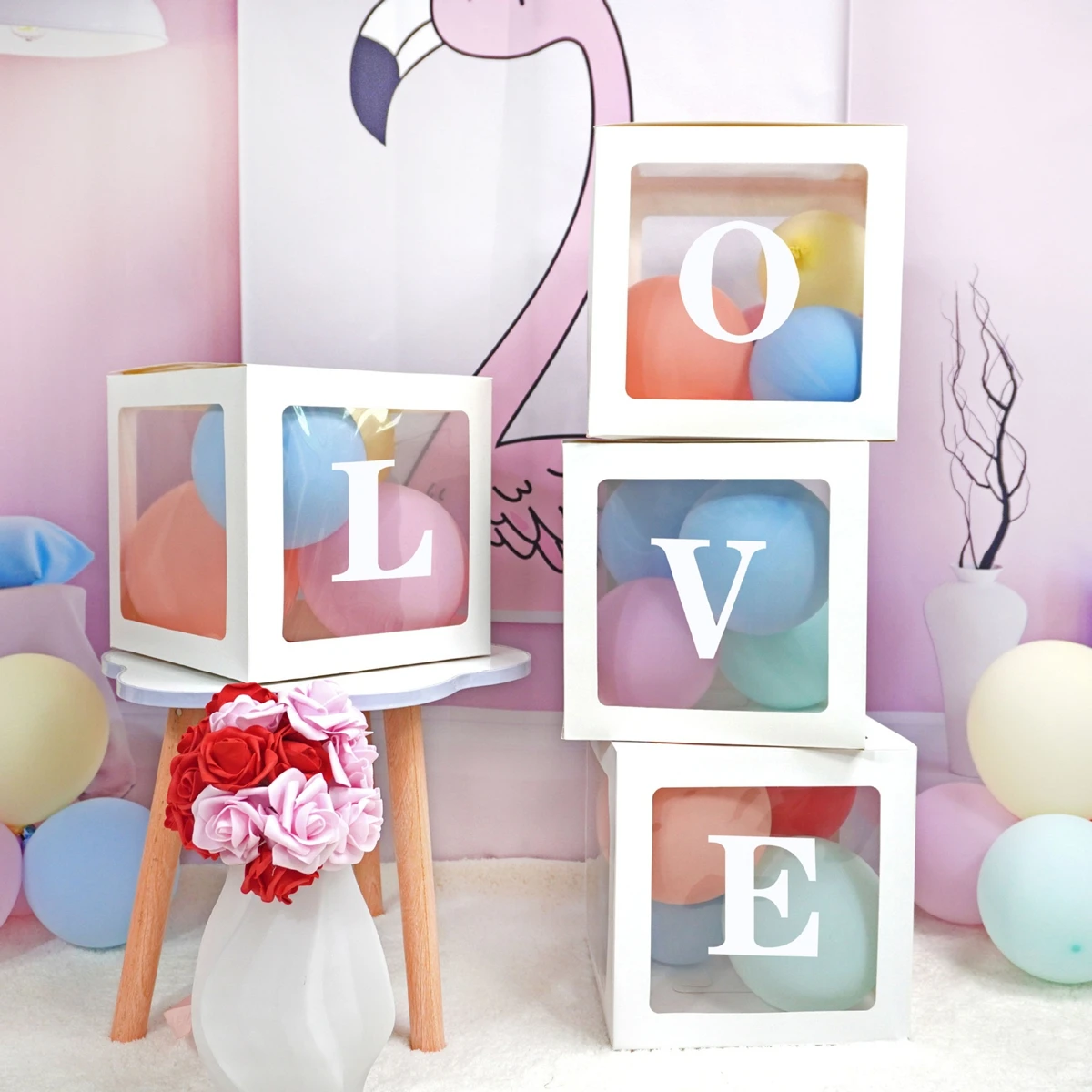 Clear Balloon Box 5