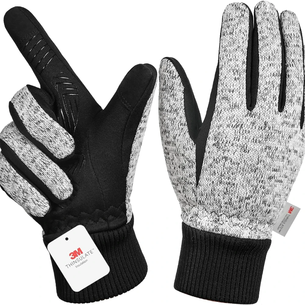 

Winter Cycling Gloves For Men Waterproof Windproof Cold Gloves Snowboard Motorcycle Riding Driving Warm Touchscreen 2023