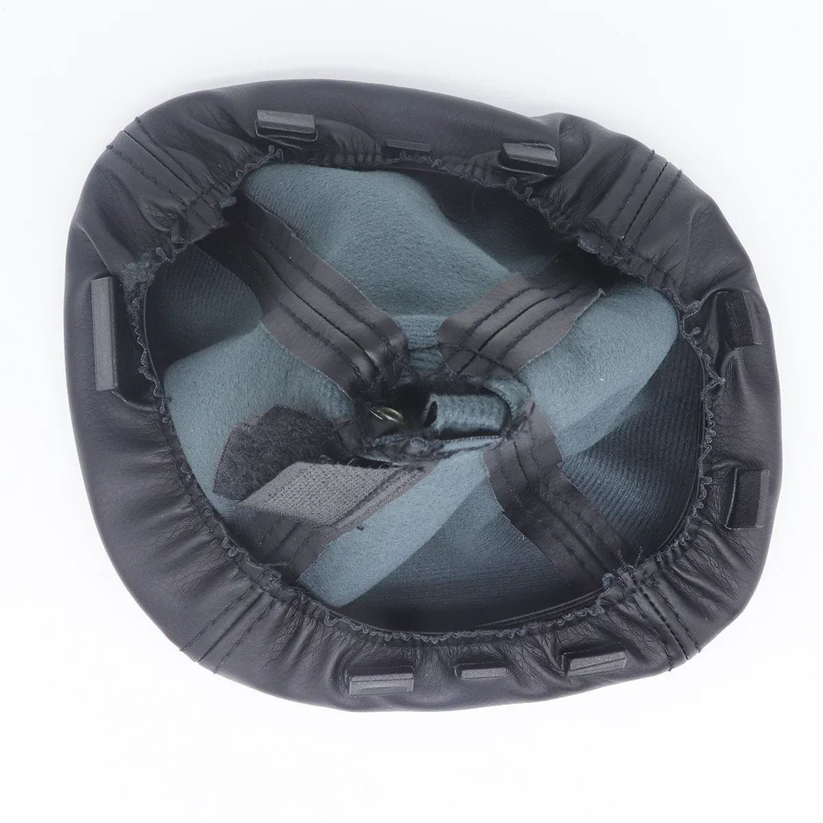 Bota de botão de mudança de marcha para Iveco Daily IV 2006-2011 LHD PU Leather Gaiter Plastic Frame Surround Trim Case substitui poeira de 5/6 velocidades