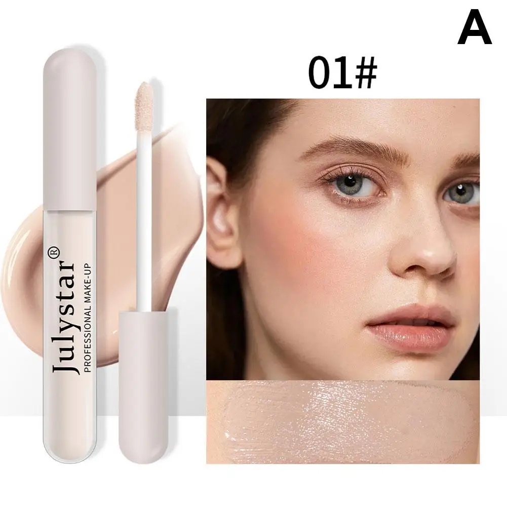 1pc Concealer Hohe Abdeckung Feuchtigkeitsspendende Öl Kontrolle Unsichtbare Kreise Poren Dunkle Kontur Make-Up Gesicht Foundation Sommersprossen T5M9