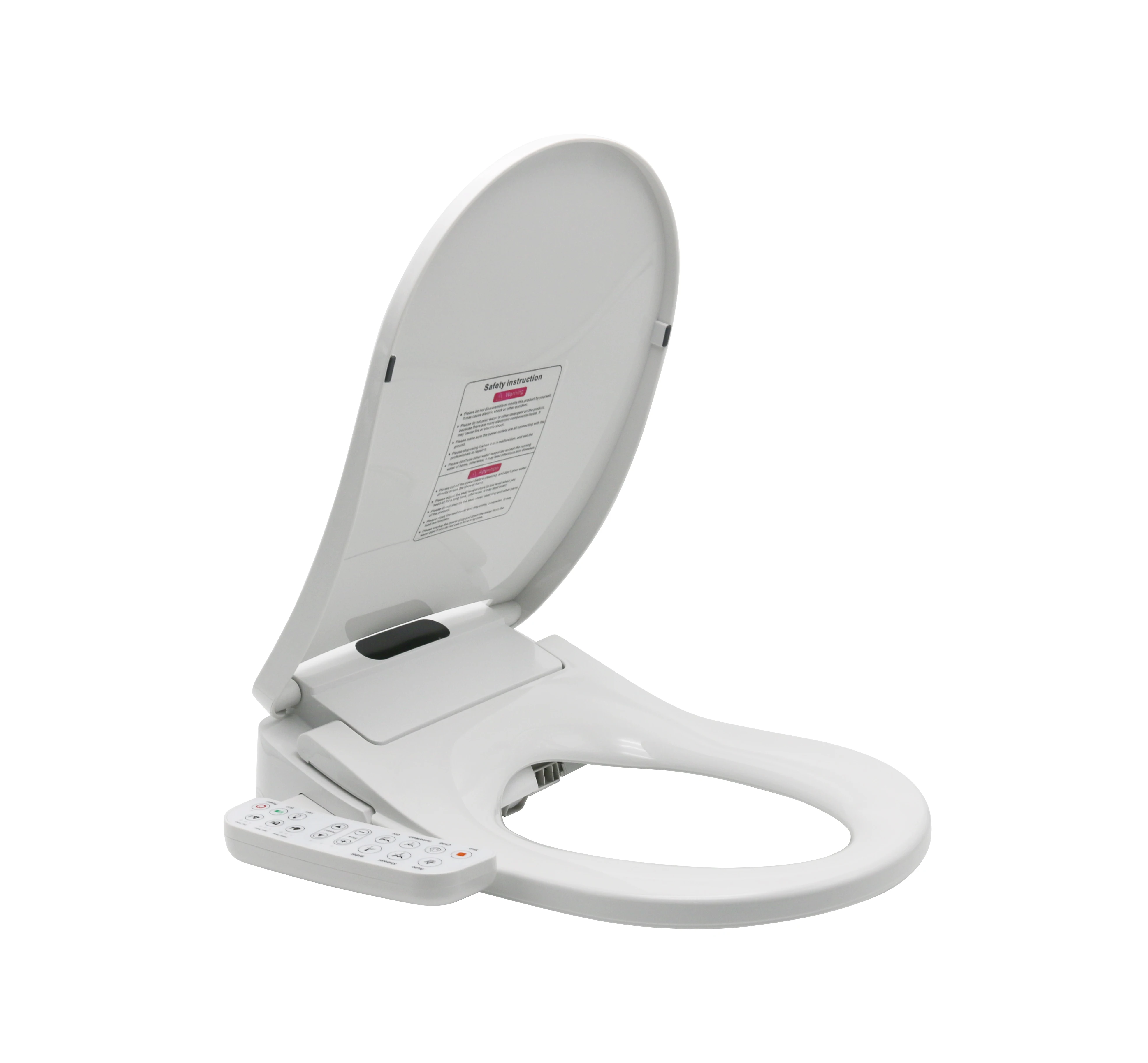 Custom Printed Quality U Shape Smart Bidet Toilet Seat