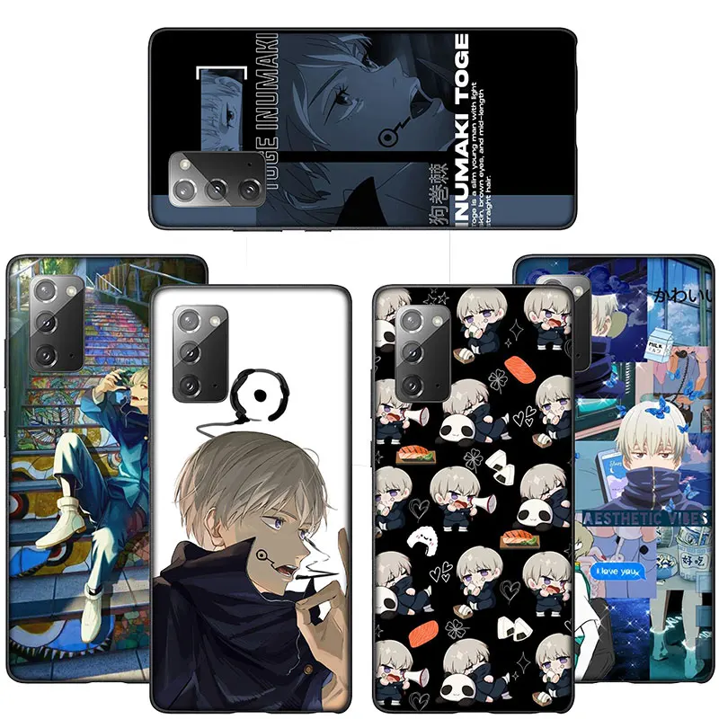 SO91 Jujutsu Kaisen Toge Inumaki Cover Phone Case for Xiaomi Redmi Note 11 11s 10 10s 9 9s 10t 8T 8 7 6 Pro Max