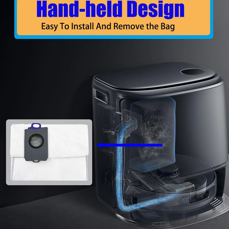 Paquete de 10 bolsas de vacío compatibles con Narwal Freo Z Ultra, bolsa de polvo de repuesto especializada para Narwal Freo Z Ultra