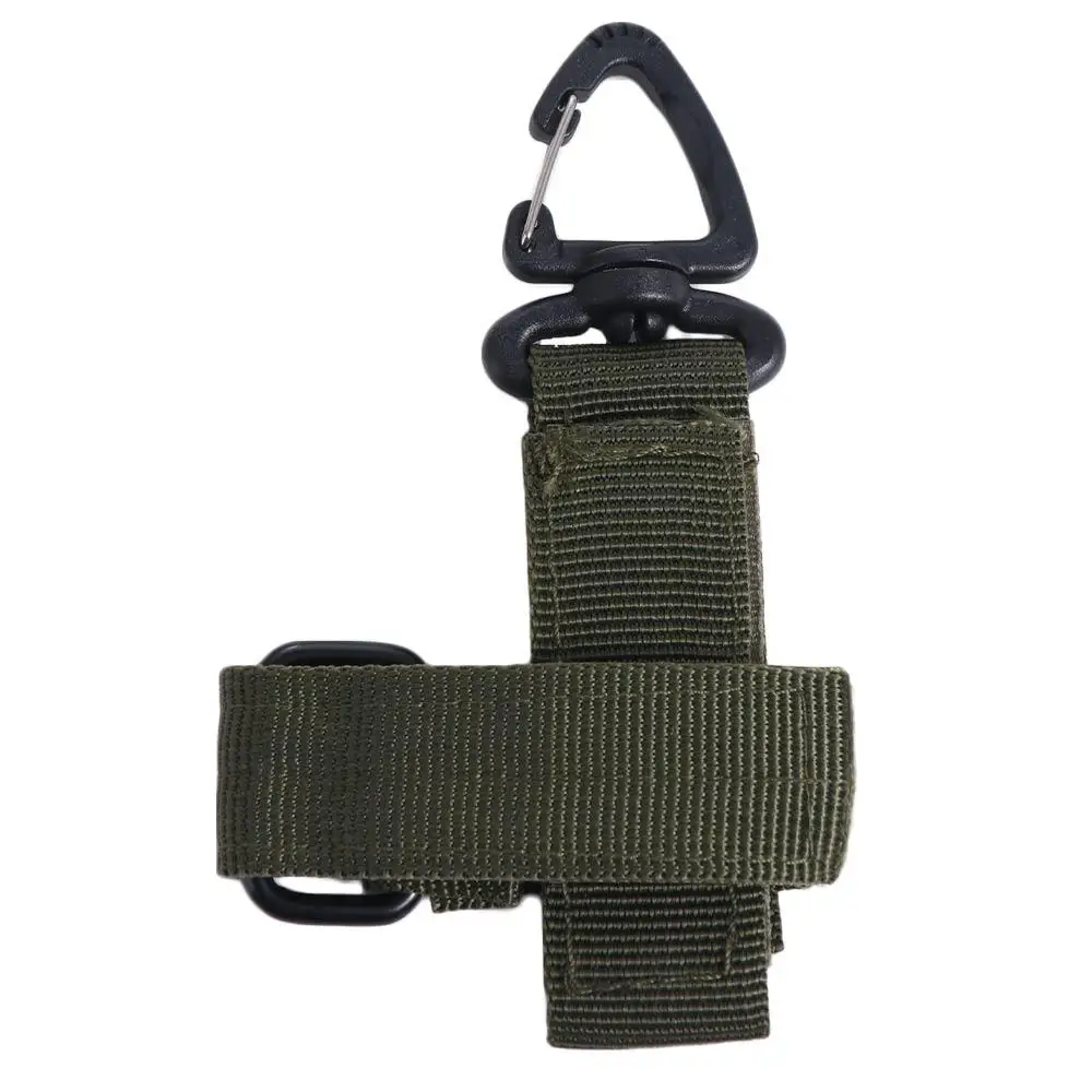 

Triangle Quick Release Gloves Hook Rotatable-hanging Head Adjustable Camping Carabiner Multifunctional Safe Backpack Key Hook