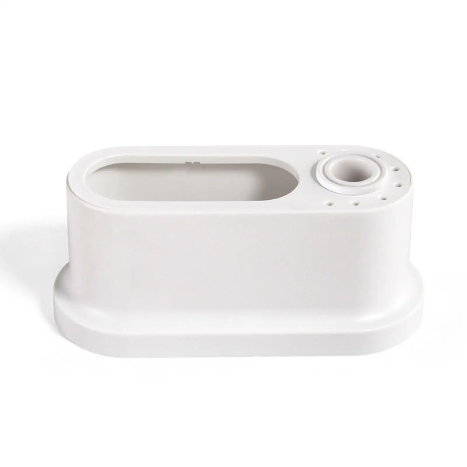 آلة تلميع الأظافر المنظم حامل مكتب ملحقات مانيكير الكهربائية طحن بت صندوق تخزين 8 ثقوب حامل مثقاب الأظافر #4