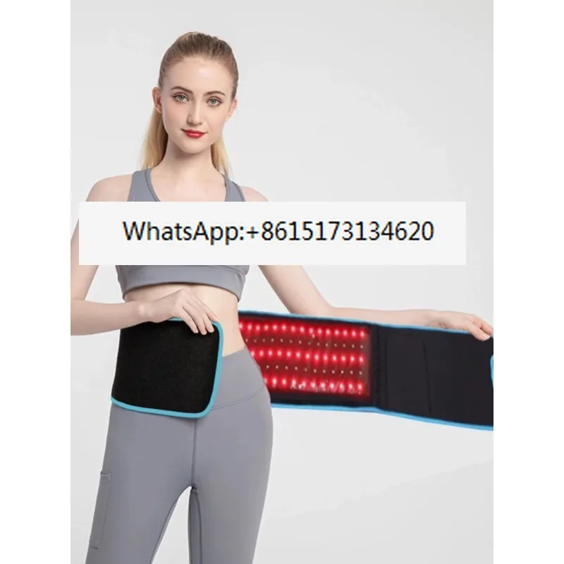 Red light waist protection heating adult radio wave warming  belly pain relief belt electronic products