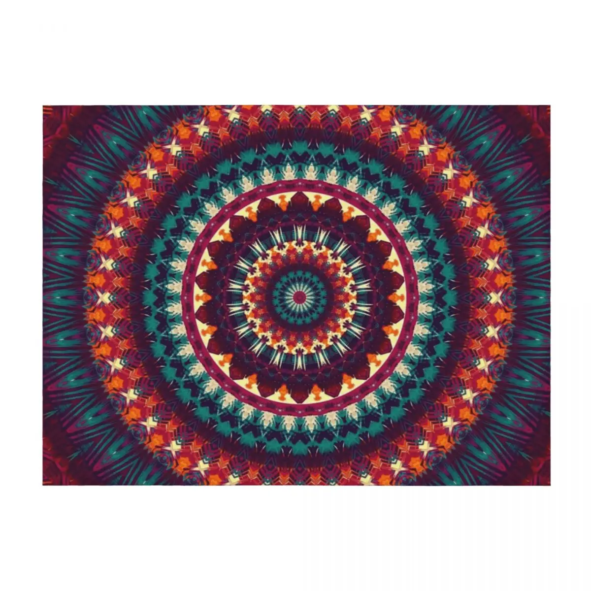 

Mandala 81 Throw Blanket for sofa Sofa Decoratives warm winter Blankets