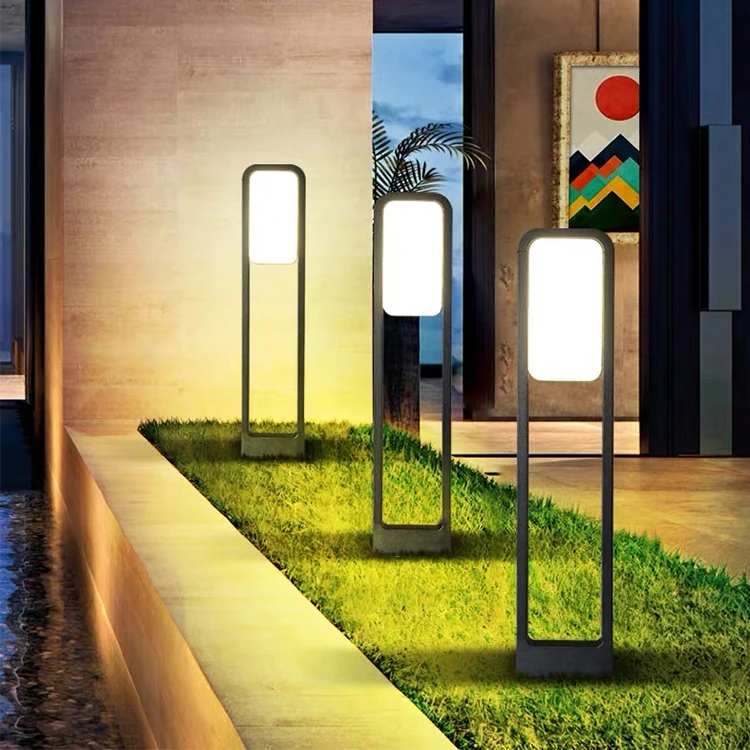 High Quality Ip65 Waterproof 10w Aluminum High Luminous Outdoor Led Garden Light Bollard Lawn Light