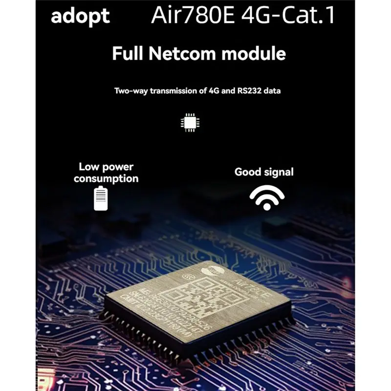 ETRT Air780e 4G To RS232 Data Transmission Module 4G To RS232 Module LUATOS Development RS232 To 4G Module