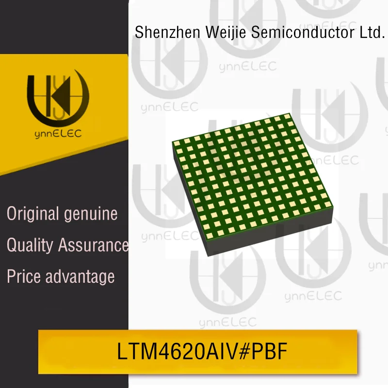 

Original LTM4644IY#PBF 4A DC/DC µModule | 0.6-5.3V Output | LGA-144