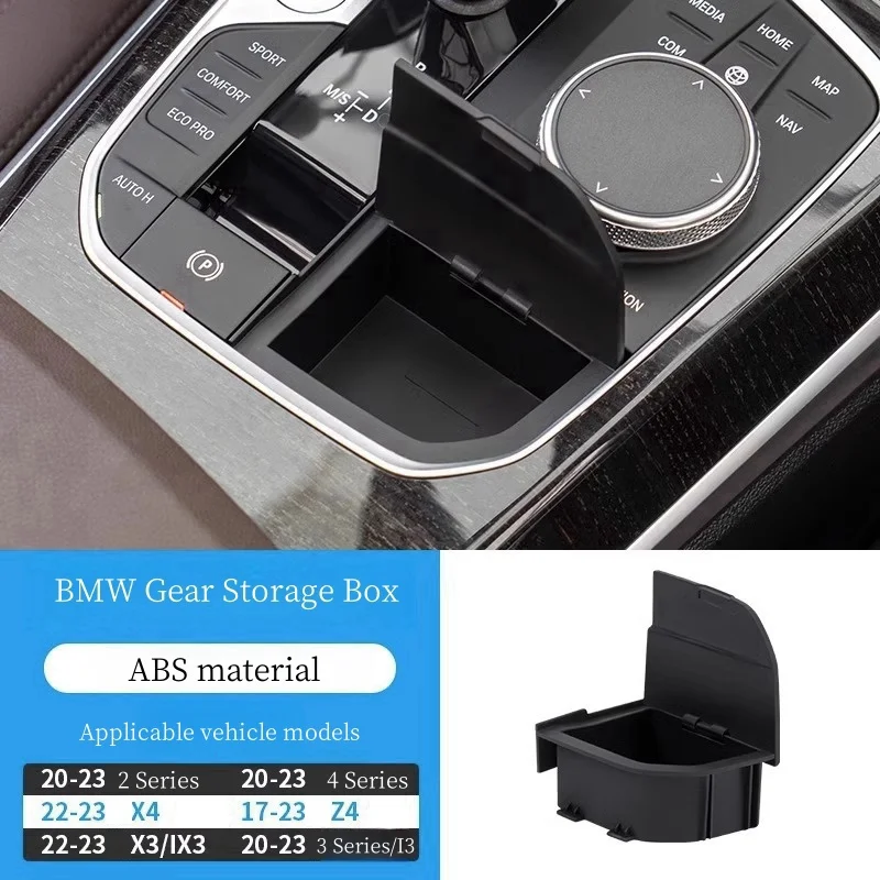 

Car Central Control Hidden Storage Box For BMW 2020-2023 2 Series 3 Series 4 Series X3 X4 I3 IX3 Z4 Car Decoration Accessories