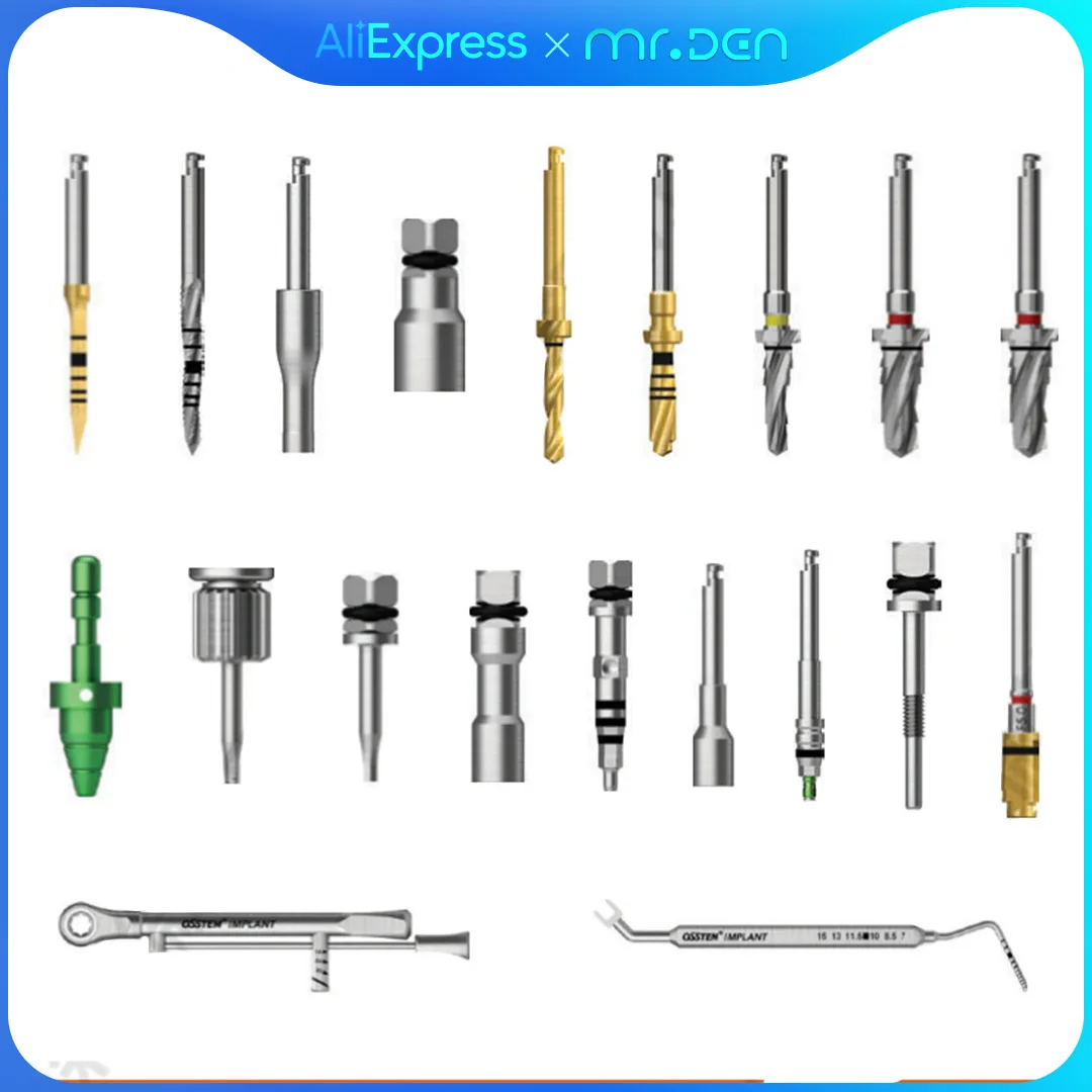 Dental Implant Tool Box Screwdriver Genuine Aojitai Surgical Guide Plate Accessories Repair Torsion Wrench Side Cut Positio