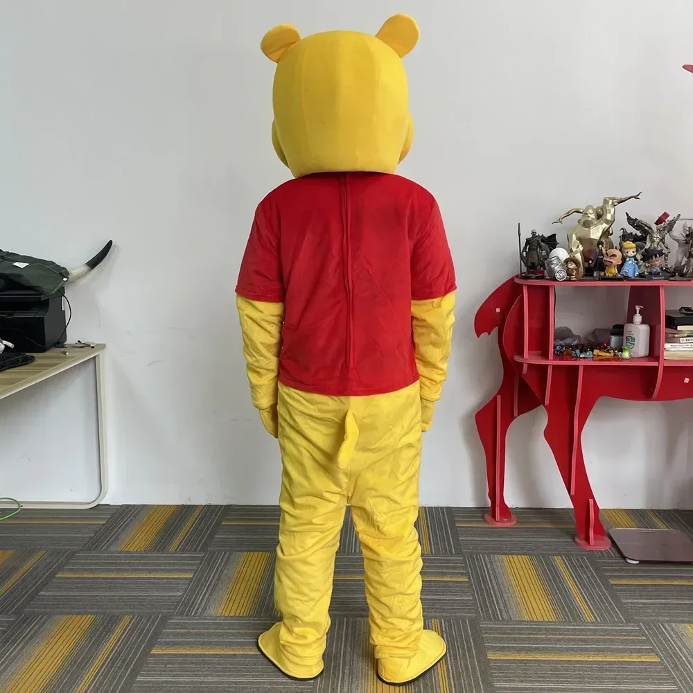 Cosplay Winnie De Pooh Beer Mascotte Kostuum Stripfiguur Reclame Kostuum Feest Dier Carnaval Toneelvoorstellingen