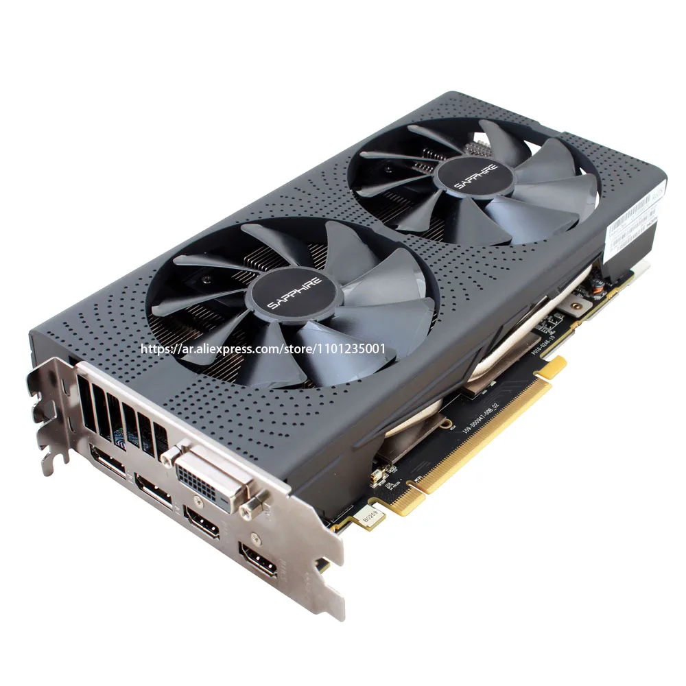 SAPPHIRE Video Card RX 580 2048SP 8GB 256Bit GDDR5 Graphics Cards for AMD RX 500 series VGA Cards RX580 DisplayPort DVI