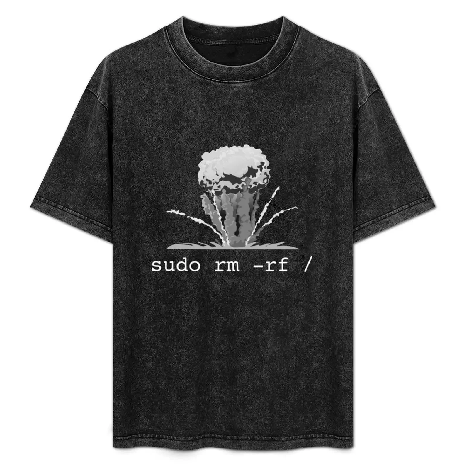 

Linux T Shirt - Funny Linux Command Sudo RM RF for Men Women T-Shirt plain summer top custom shirt t shirts for men
