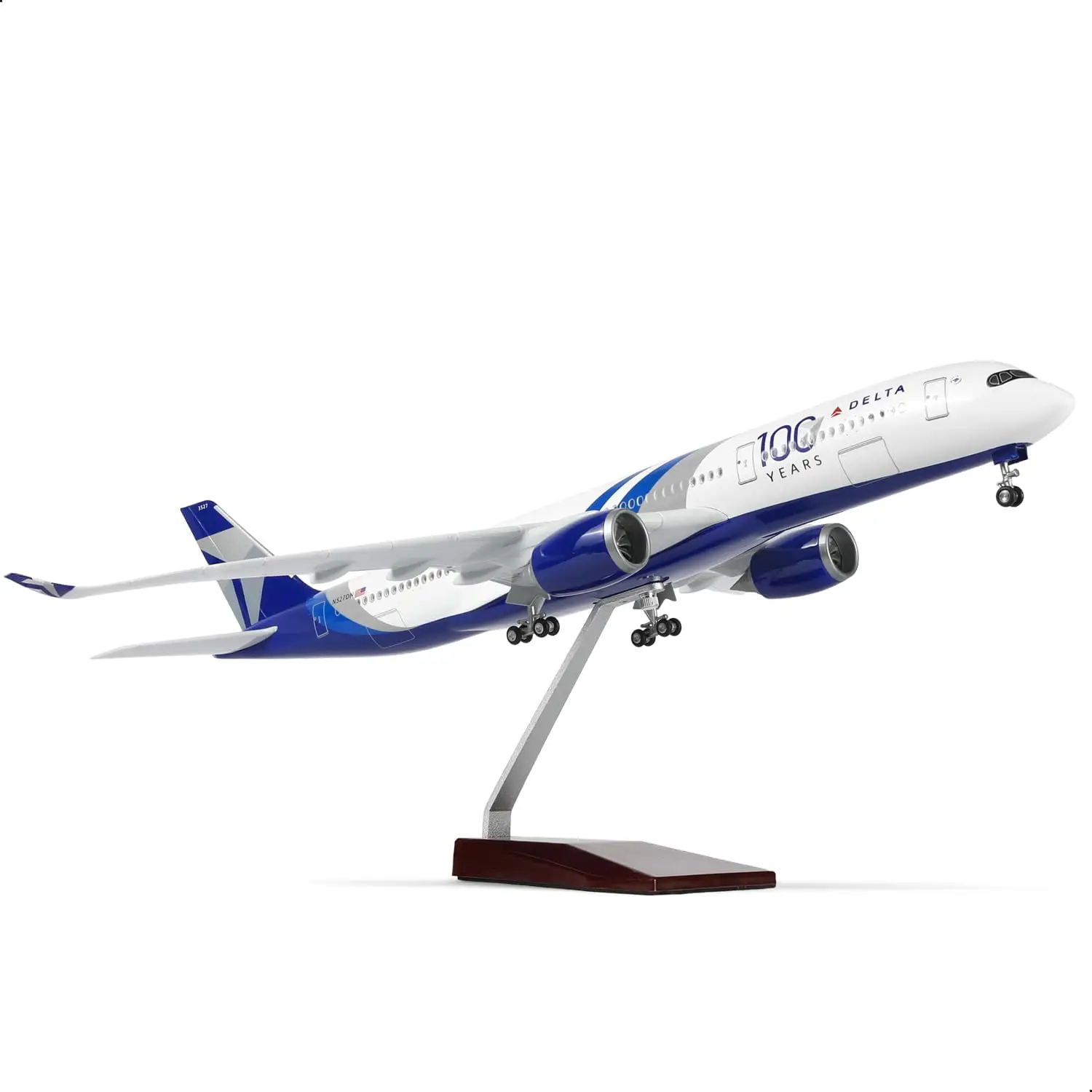 

1/144 Delta A350 Airways model kit suitable as a gift or decoration for Collection -100th anniversary commemoration