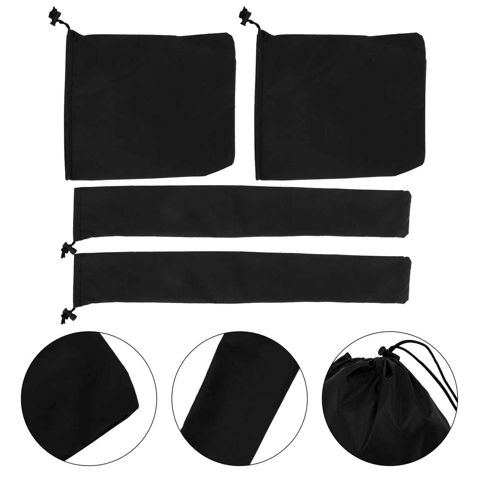 

1 комплект, 1 комплект, чехол для стеклоочистителя, чехол для бокового зеркала автомобиля, ткань Оксфорд 210D, универсальная зимняя защита от снега и льда для авто, экстерьера