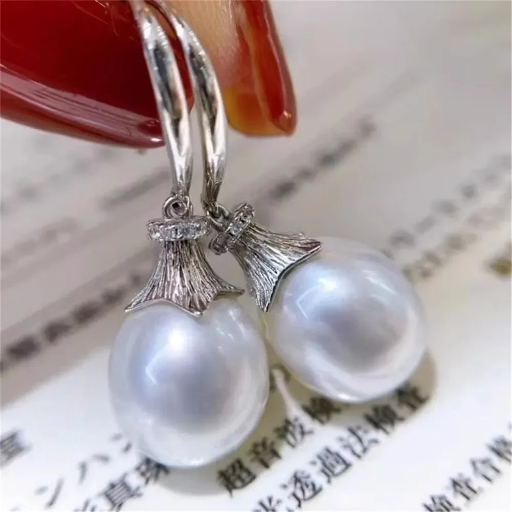 

DIY Pearl Accessories 18K Bag Gold Copper Thick Gold Plated Classic Explosion Concealer Ear Hook Earrings Work in Progress 8-12m