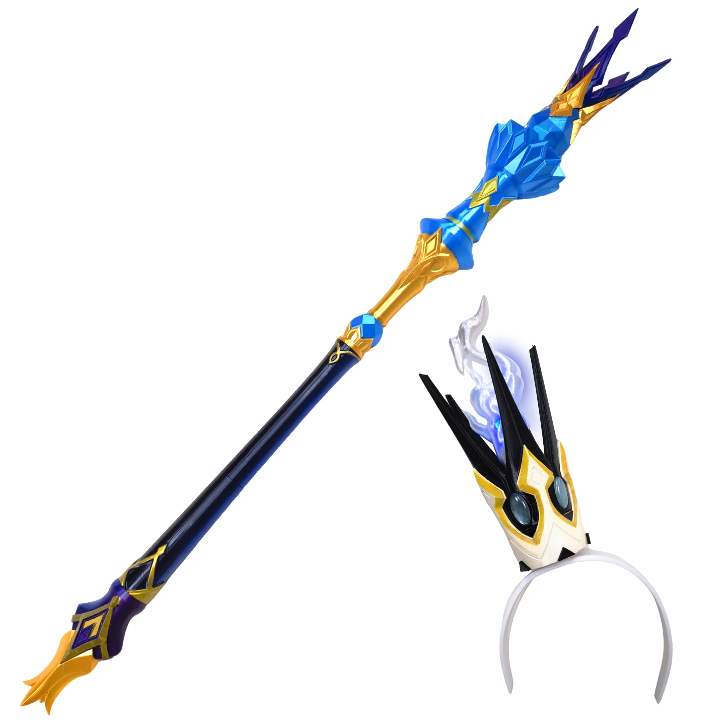 

Cerydra Staff Honkai: Star Rail Cosplay Props Halloween Christmas Fancy Party Costumes Accessories