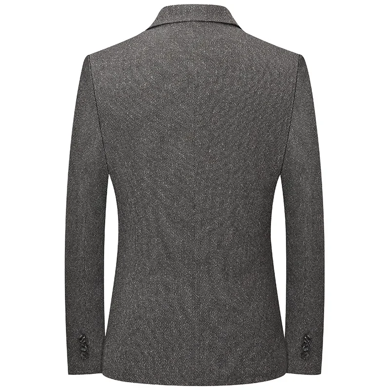 2025 Spring Mens Blazer Jacket High-quality Single Breasted Business Casual Slim Fit Coat Wedding Suits for Men 4XL Men Clothing
