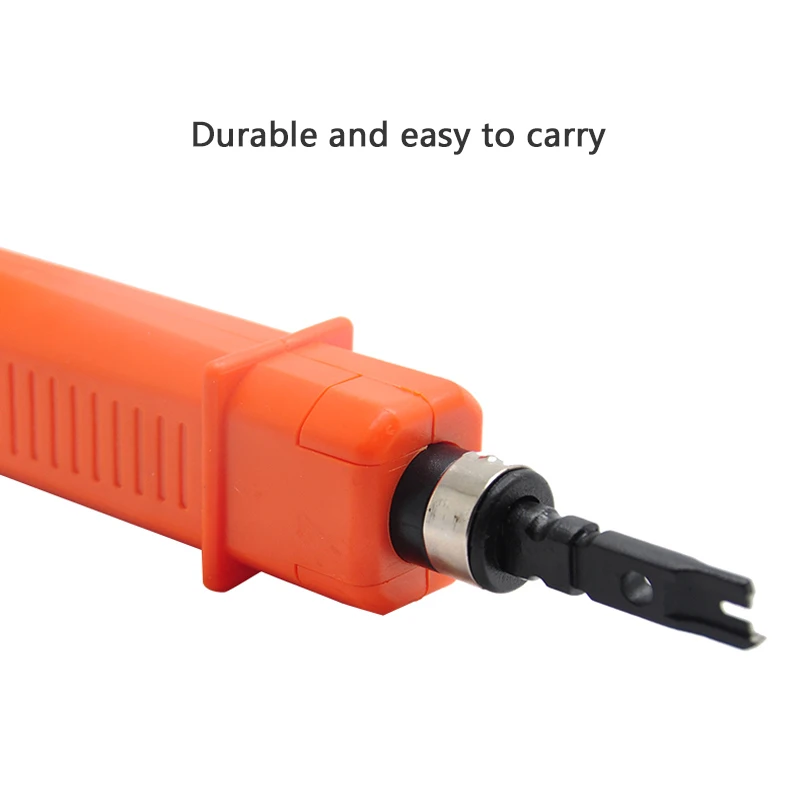 314B Wire Cutter Network RJ45 RJ11 Cable Crimper Wire Cut Off Impact Punch Down Tool Impact Punch Down Insert Cut Cable