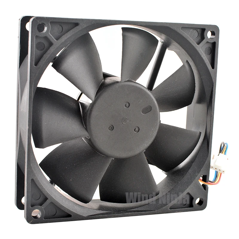 Ventilador de refrigeración silencioso AFB0912H, 9cm, 92mm, 92x92x25mm, DC12V, 0.30A, 4 pines, rodamientos duales de bolas, suministro de energía de CPU de chasis