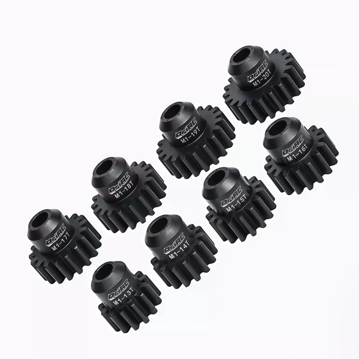 M1 Module Metal Pinion Gear 5mm Bore 13T-23T For 1/8 RC Offroad Car Brushless Motor Upgrade Parts