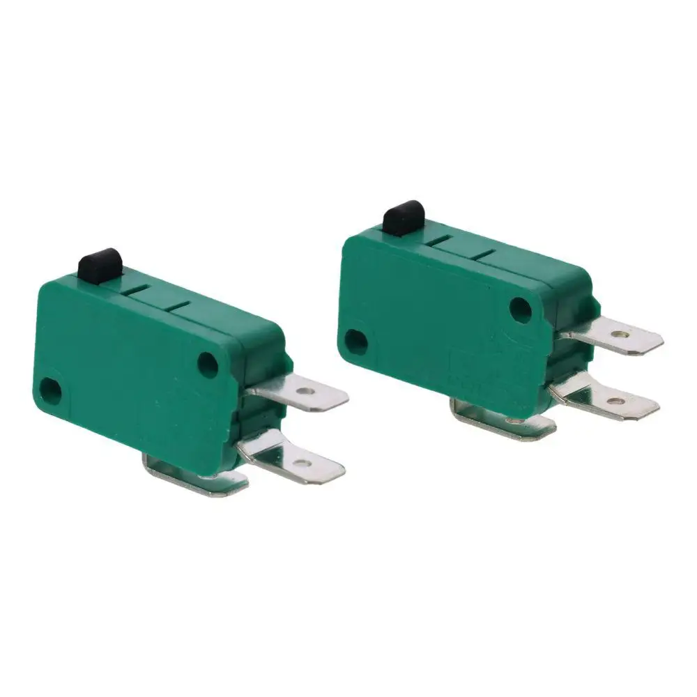 2 шт. KW3-OZ 16A 125 В переменного тока SPDT NO NC кнопочный микро-концевой выключатель