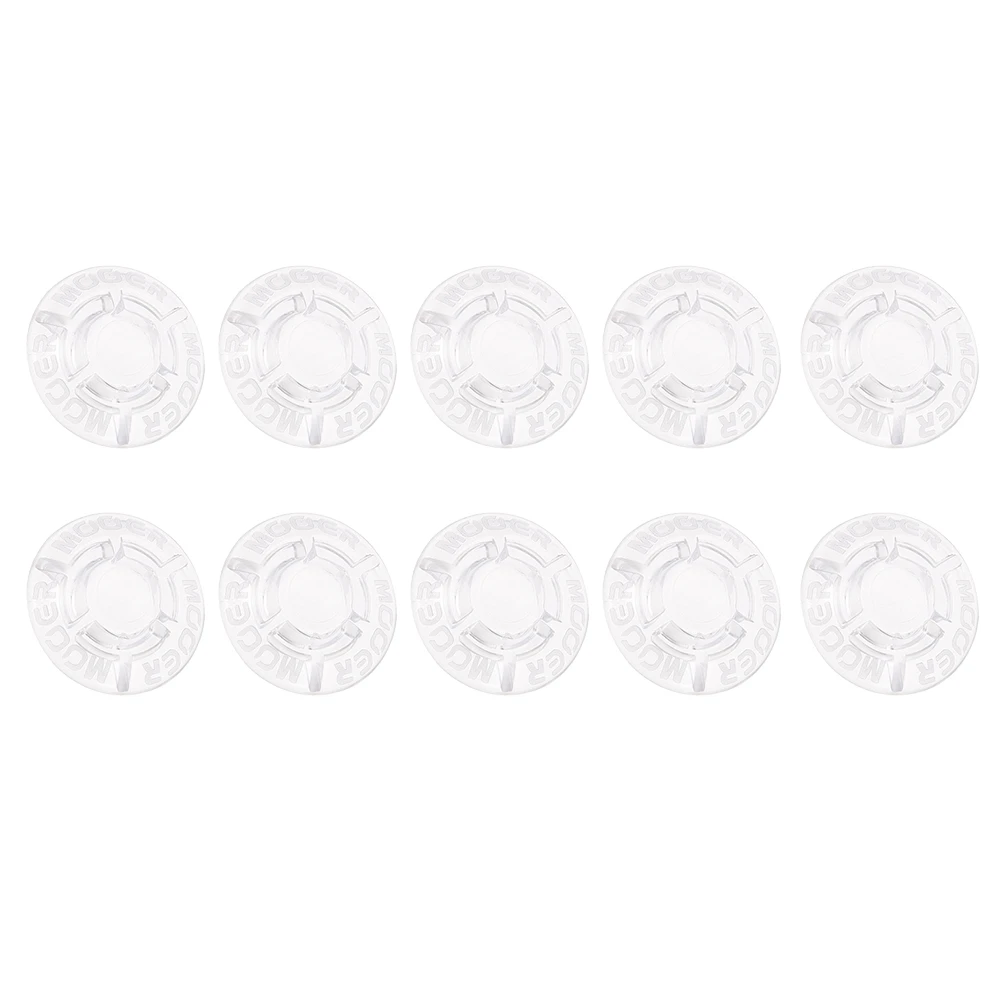 MOOER 10Pcs Mushroom Guitar Effect Pedal Foot Nail Cap Amplifiers Foot Switch Guitar Pedal Knob Protector image 2