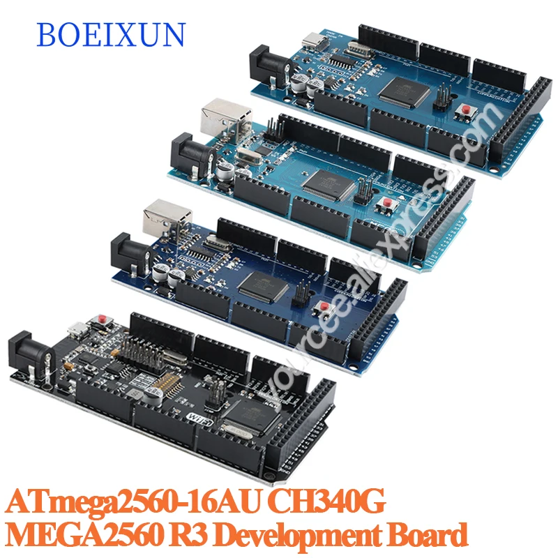 ATMEGA2560 ATMEGA2560-16AU CH340G R3 Embed Development Core Board Module Pro Mini Mega WiFi AVR TYPE-C USB for Arduino Mega2560