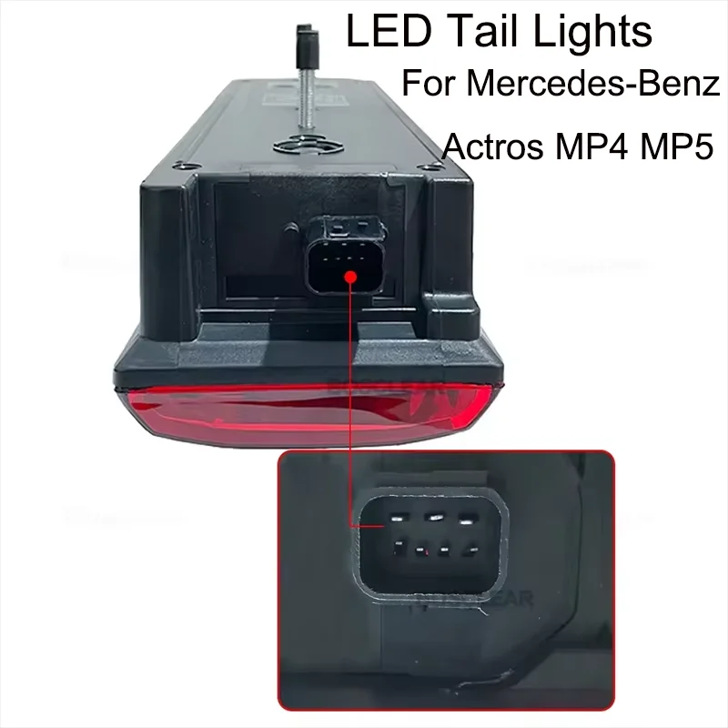 

Светодиодные задние фонари 24 В для Mercedes-Benz Actros MP4 MP5, грузовика/тормоза прицепа/стоп/сигналы заднего хода с функцией предупреждения