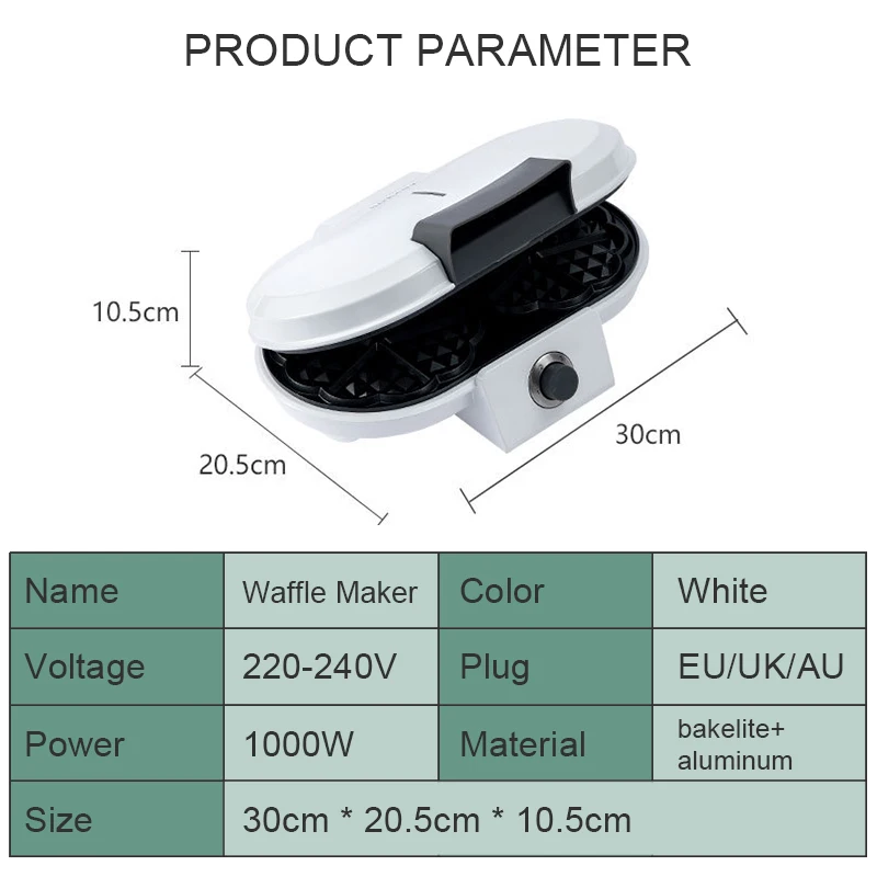 New 2023 Love Heart Shaped Eggette Machine Non-Stick Bakeware Electric grill Crepe electric waffle maker Dessert Sausage 1000W