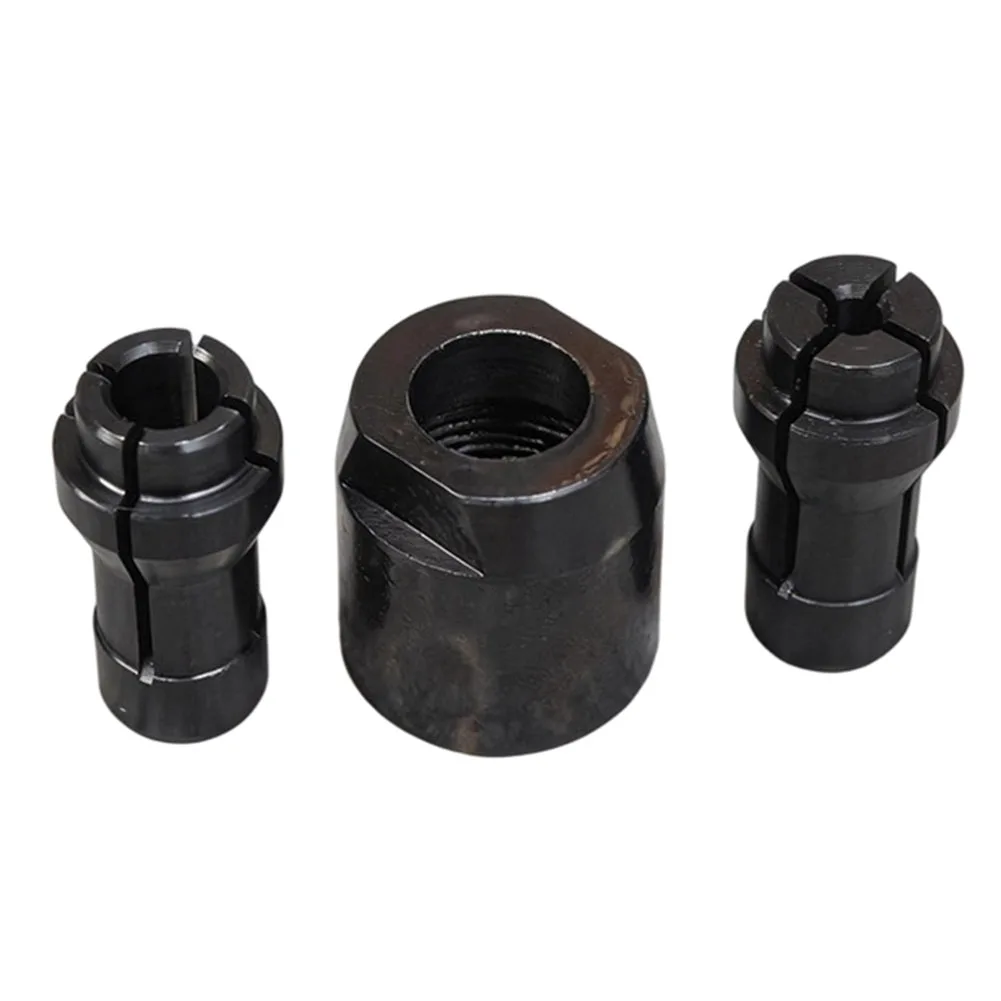 Collet System for Die Grinders with 3mm and 6mm Metal Collets Chuck Nut Cap Assembly for Engraving Machine Fit