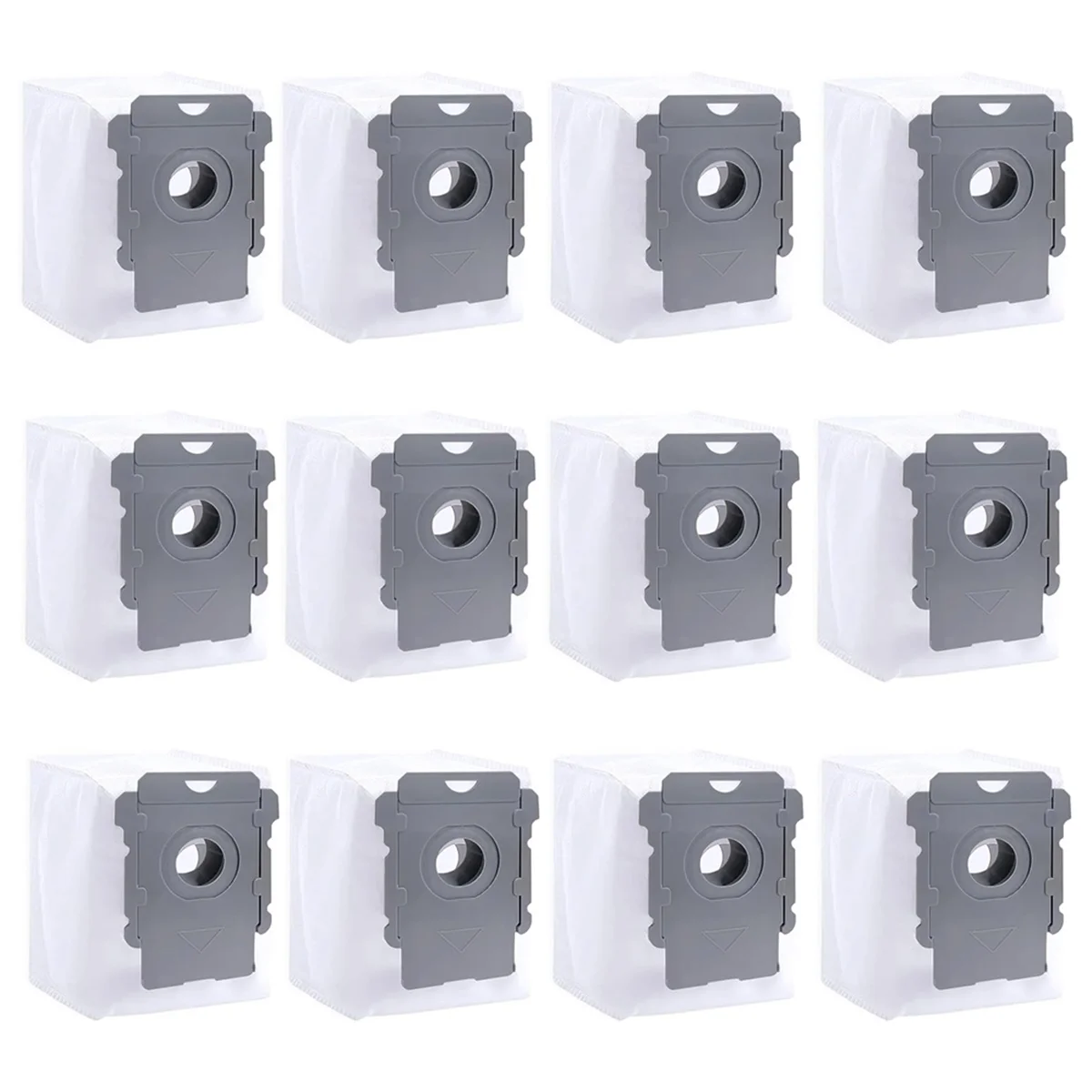 12pcs ואקום שקיות עבור iroomba i1 + i2 + i3 + i4 + קומבו i5 + i6 + i7 + i8 + i7 + i8 + i7 + i8 + ג '8 + s9 שואב אבק
