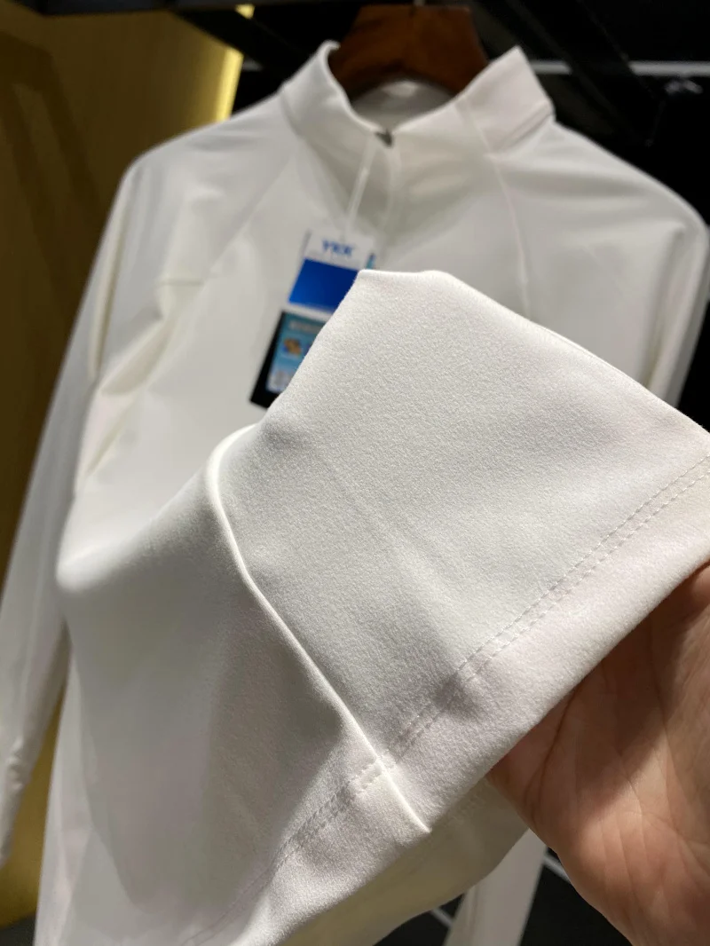 Cseta Deportiva de Cico para Mujer, de Manga Larga, con Media Cremallera, Elástica, Ajustada, Funcional para Exteriore...